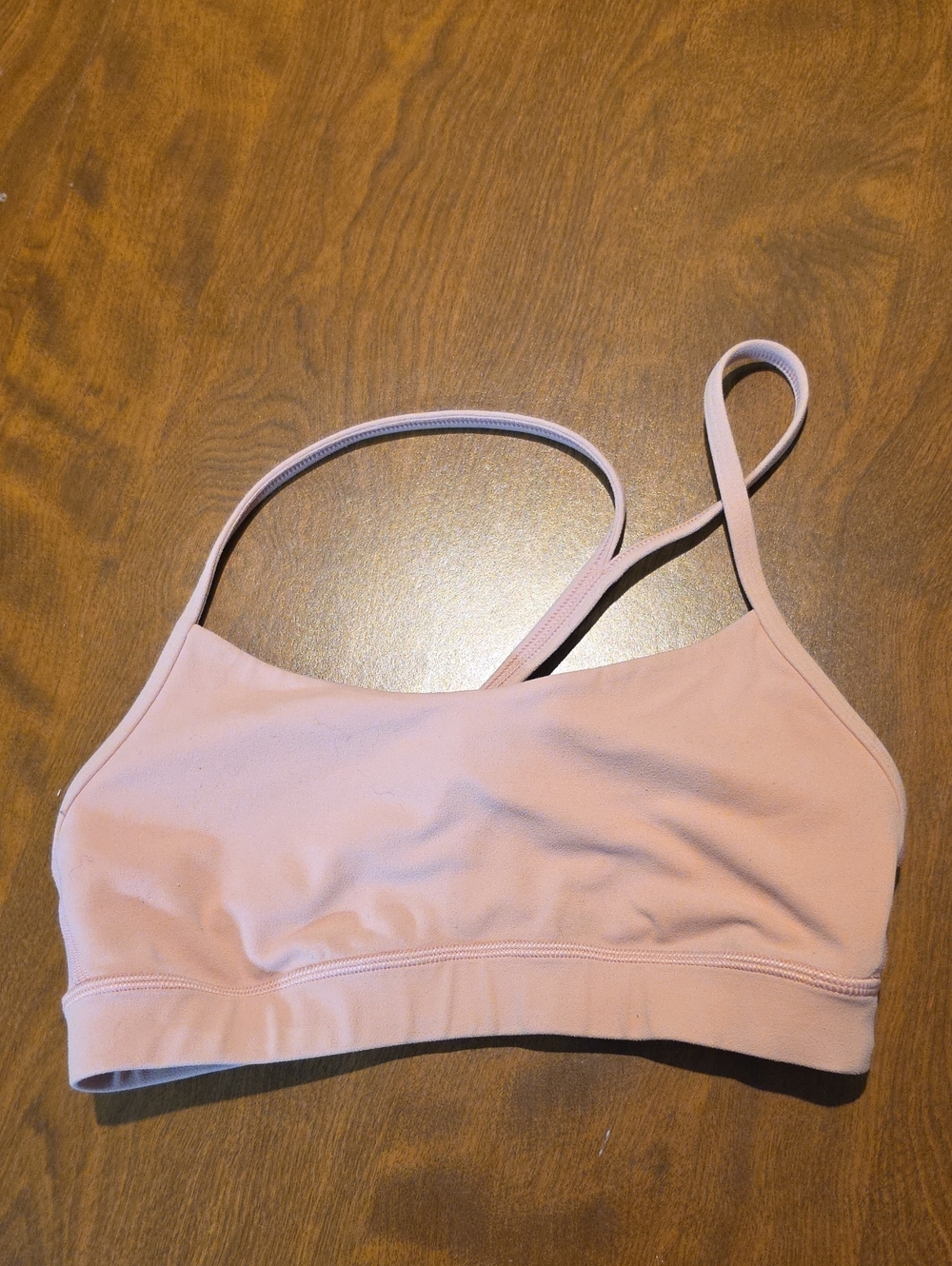 lululemon athletica Light Pink Strappy Bralette